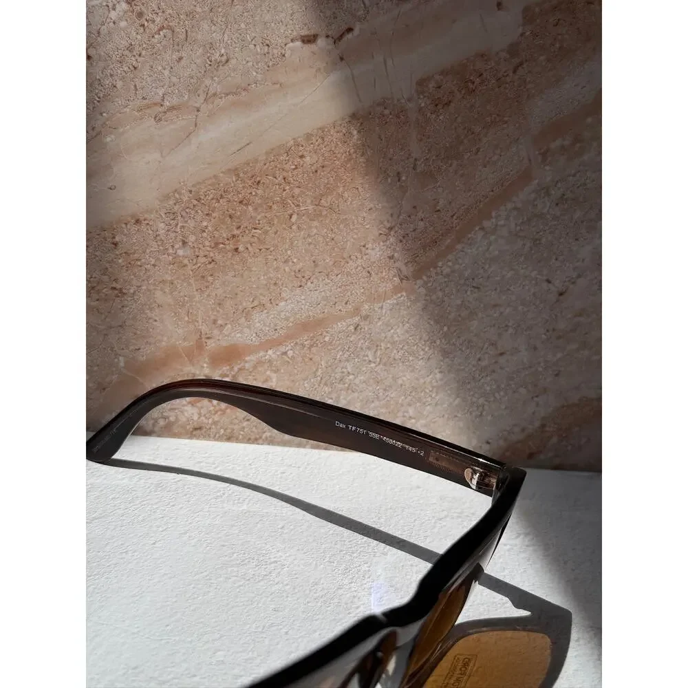 NEW Tom Ford FT0751 Dax Unisex Sunglasses in Havana Brown